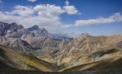 Trekking to the beautiful Kulikalon Lakes, Fann Mountains, Tajikistan