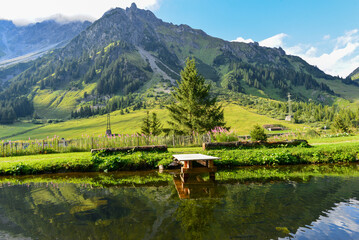 Stuben am Arlberg im österreichischen Bundesland Vorarlberg