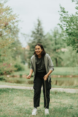Girl with jumping rope