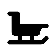 Sled Vector Icon