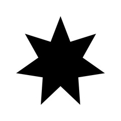 Bursting Star Vector Icon 