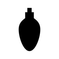 LED Deco Bulb Vector Icon 