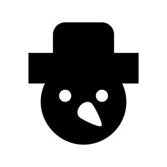 Snowman Vector Icon