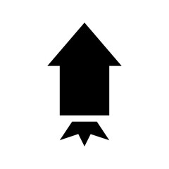 Rocket Fire Vector Icon