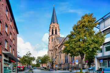 Holy Cross Church (Heilig-Kreuz-Kirche) in the Pontstrasse in Aachen