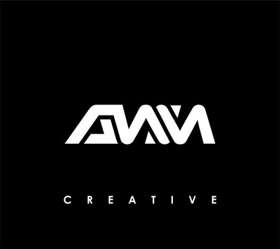 AWM Letter Initial Logo Design Template Vector Illustration
