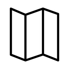 map book line icon