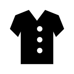 V-Neck Shirt Vector Icon 