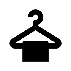 Towel Hanger Vector Icon