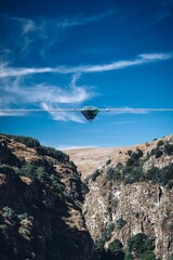 Fototapeta premium glass bridge over the gorge
