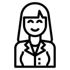 avatar outline icon