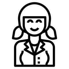 avatar outline icon