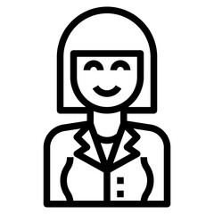 avatar outline icon