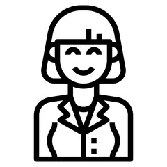 avatar outline icon