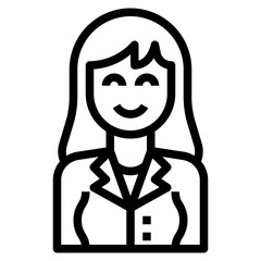 avatar outline icon