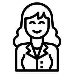 avatar outline icon
