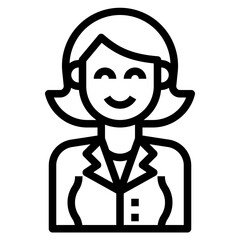 avatar outline icon