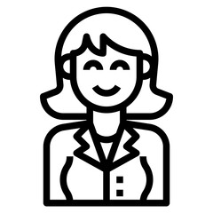 avatar outline icon