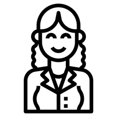 avatar outline icon