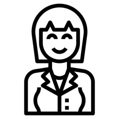 avatar outline icon
