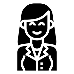 avatar glyph icon