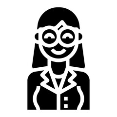avatar glyph icon