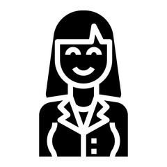 avatar glyph icon