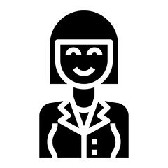 avatar glyph icon