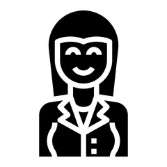 avatar glyph icon