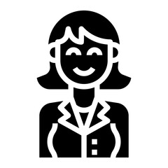 avatar glyph icon