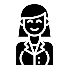 avatar glyph icon