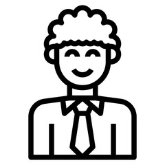 avatar outline icon