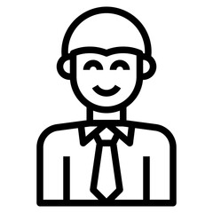 avatar outline icon
