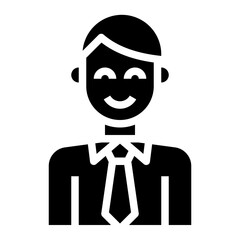 avatar glyph icon