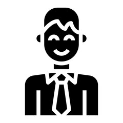 avatar glyph icon