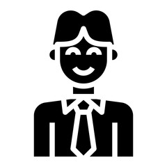 avatar glyph icon