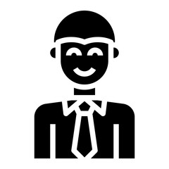 avatar glyph icon