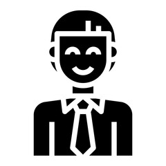 avatar glyph icon