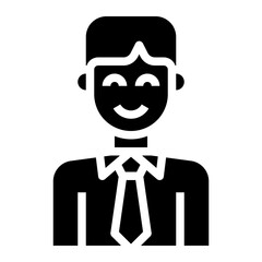 avatar glyph icon