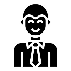 avatar glyph icon