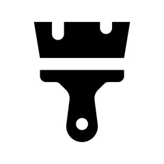 Painting Brush Flat Vector Icon
