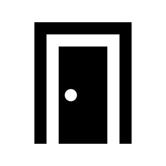 Door Flat Vector Icon 