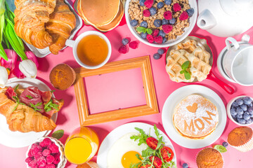 Mothers day Brunch background