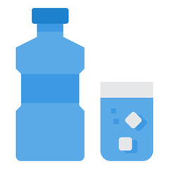 Beverage flat icon