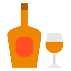 Beverage flat icon