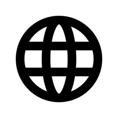 Globe Flat Vector Icon