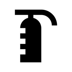 Fire Extinguisher Flat Vector Icon