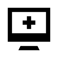 Online Aid Flat Vector Icon