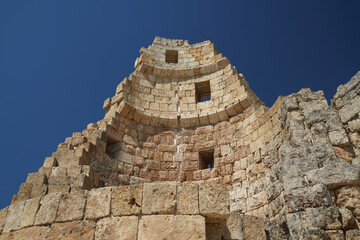 Fototapeta premium Hellenistic gate in Perge Ancient City in Antalya, Turkiye