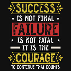 Obraz premium Typography tshirt design